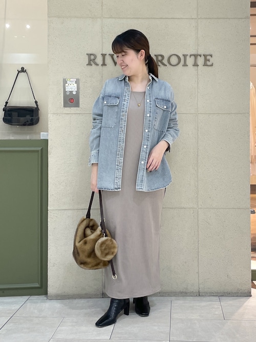 MONN.:./ビッグデニムシャツ（シャツ/ブラウス）｜RIVE DROITE