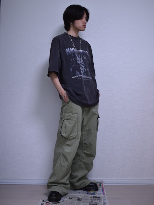 3カラーコットンワイドカーゴパンツ XXK4140【MASONPRINCE】（カーゴ