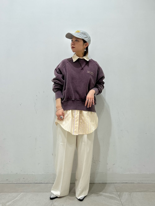 セール】【Champion別注】ROSE BUD×Champion HEAVY WASH SWEAT