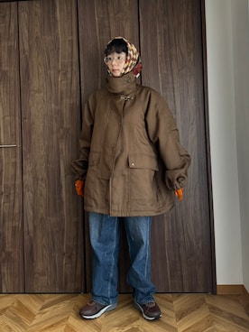 WEB限定】＜kinoko.さん×GLR or＞ガンクラブチェック柄 ファイヤーマン