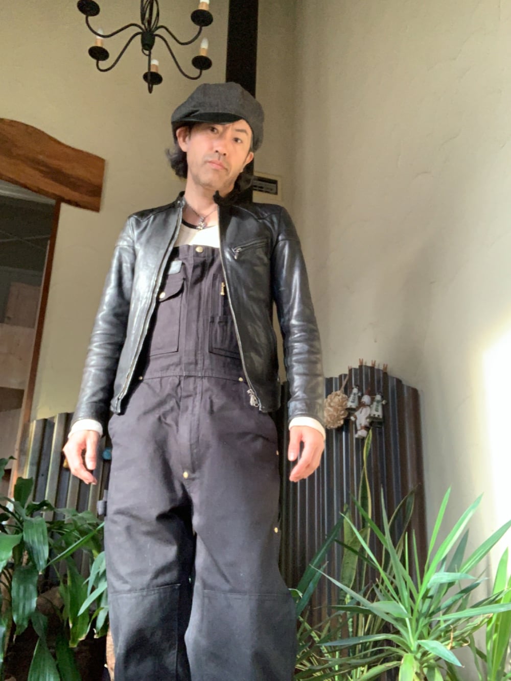 GANGSTERVILLEのキャスケットを使った人気ファッションコーディネート