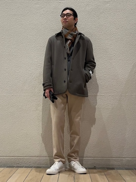 SHIPS any: PURE WOOL MELTON シングル Pコート◇を使った人気