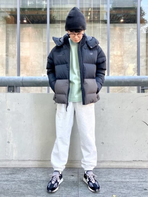 New Balance（ニューバランス） ダウンジャケット ダウン NB GREY