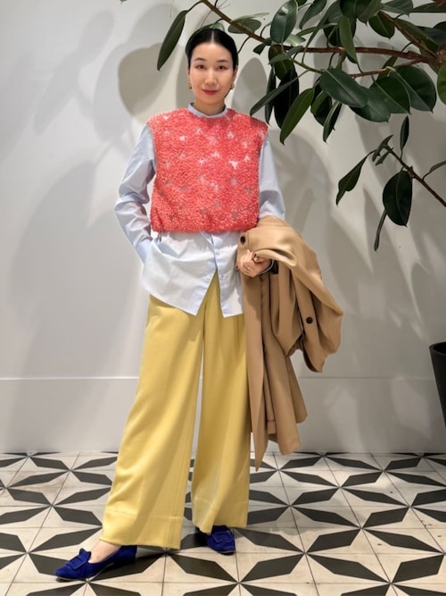 セール】ストレッチボタニー ワイドパンツ（その他パンツ）｜BALLSEY