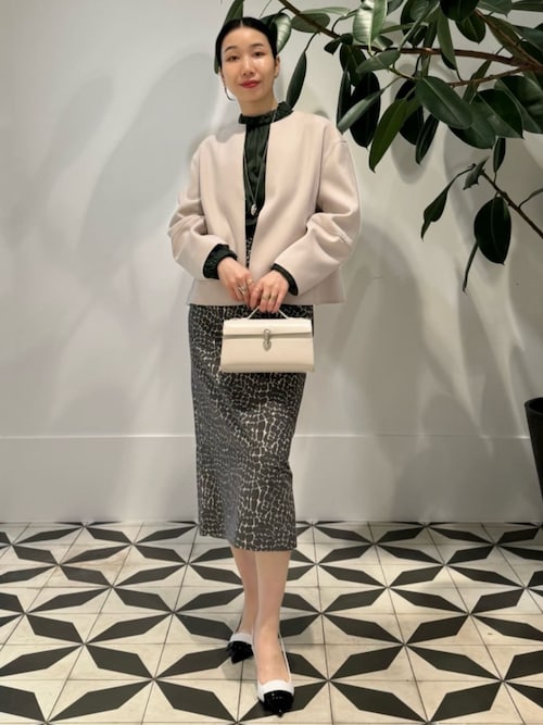 TOMORROWLAND collection ブラウス シャツ ウォッシャブルサテン