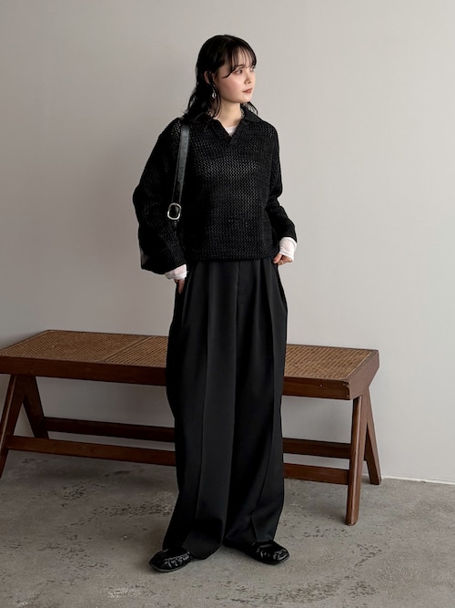 ソフトギャザーローファー/撥水・晴雨兼用（ローファー）｜ADAM ET