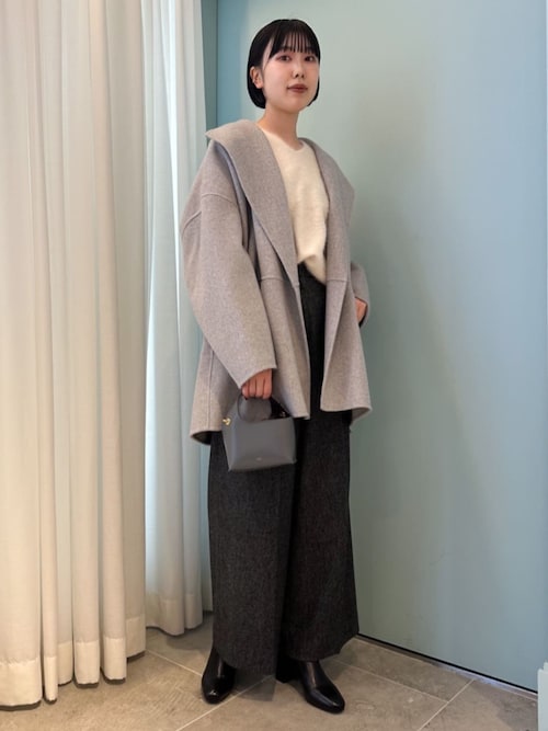 一部WEB限定】ダブルフェイスメルトンビーバー ショートコート（その他