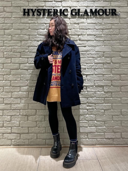 HYSTERIC GLAMOUR（ヒステリックグラマー） pコート ピーコート P