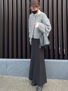 CLANE/クラネ】TEDDY BEAR HAND KNIT TOPS/テディーベアハンドニットを