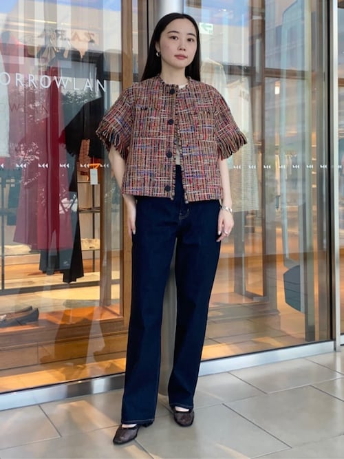 MACPHEE（マカフィー） ジャケット ノーカラージャケット マルチ