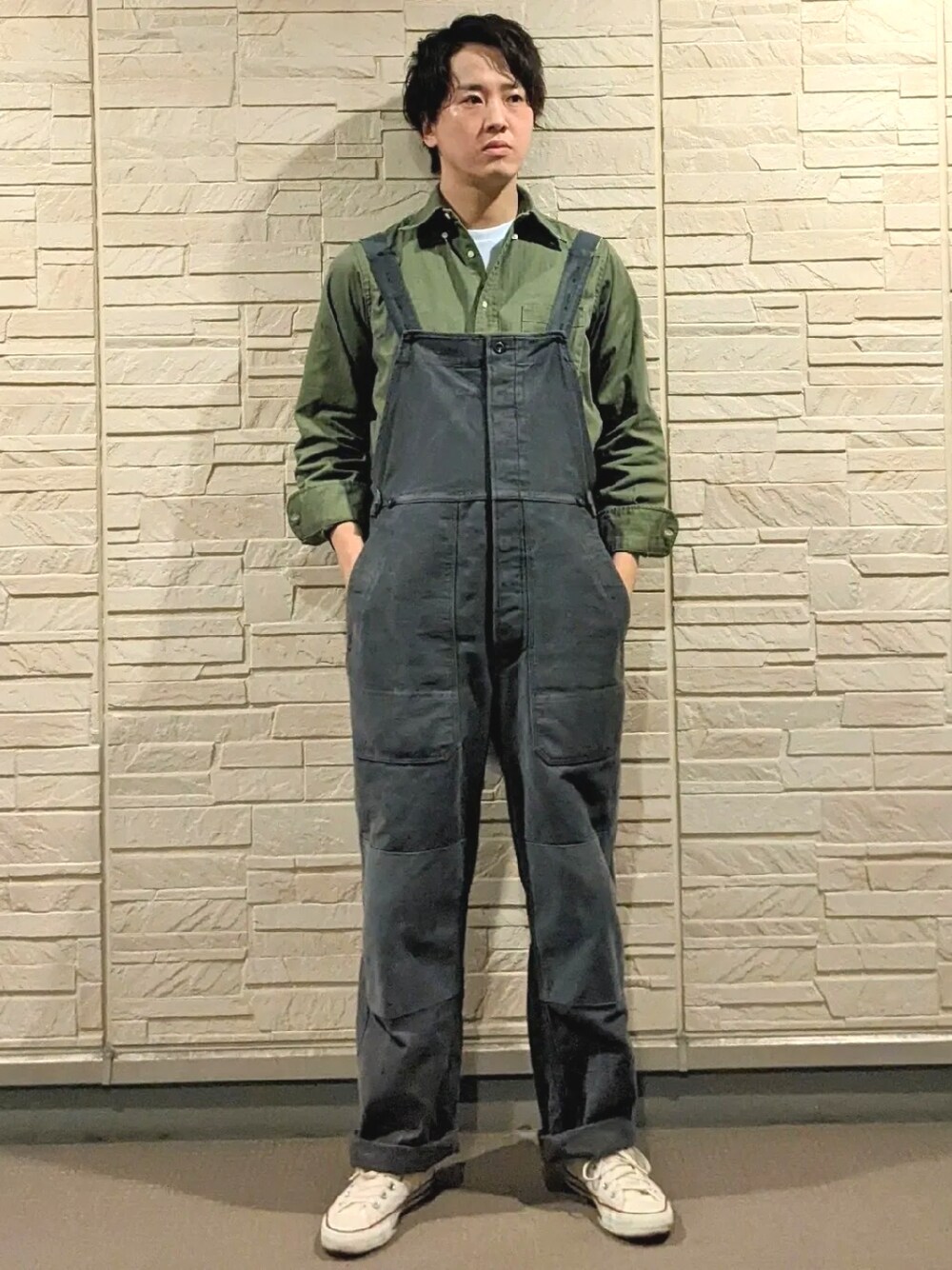 Wataru｜60年代ドイツ軍のサロペット/オーバーオールを使った