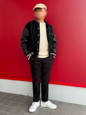 MACBETHのスタジャンを使ったメンズ人気ファッションコーディネート - WEAR