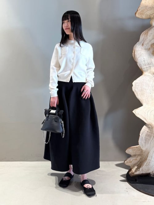 CABaN（キャバン） カーディガン コットンカシミヤ クルーネック