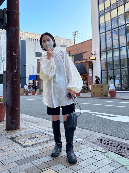 セール】スクエアロングブーツ（ブーツ）｜mystic（ミスティック）の