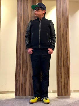 LOUNGE LIZARDのスタジャンを使った人気ファッションコーディネート - WEAR