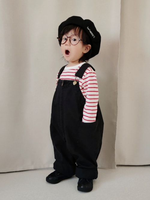 セール】【キッズ】フロントZIPオーバーオール/923147（サロペット