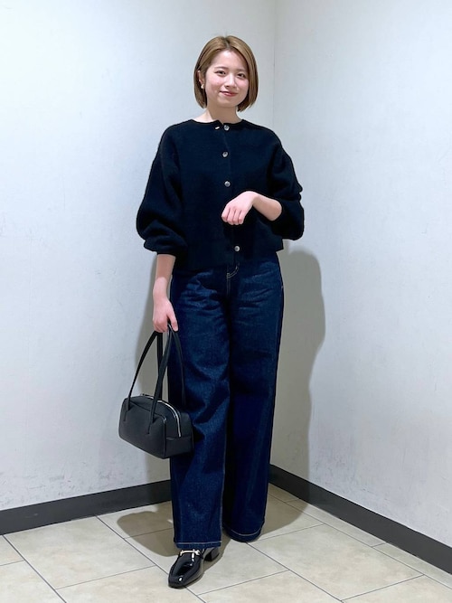 セール】CNラクーンショートカーディガン（カーディガン/ボレロ）｜A