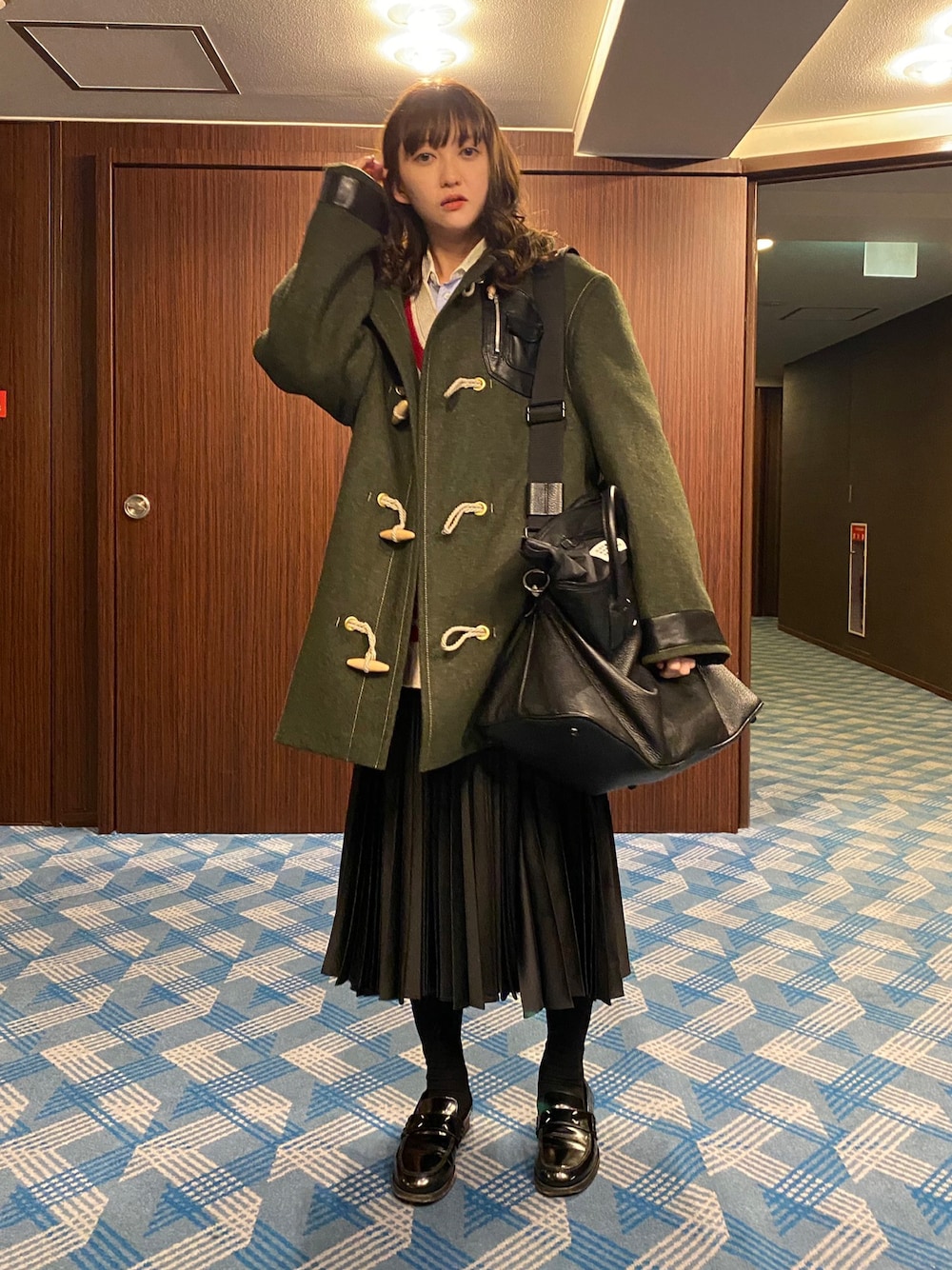 Maison Margielaのダッフルコートを使ったレディース人気ファッション