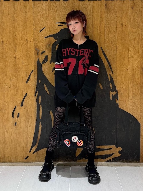 PATCH SCRATCH ミニボストンバッグ（ボストンバッグ）｜HYSTERIC