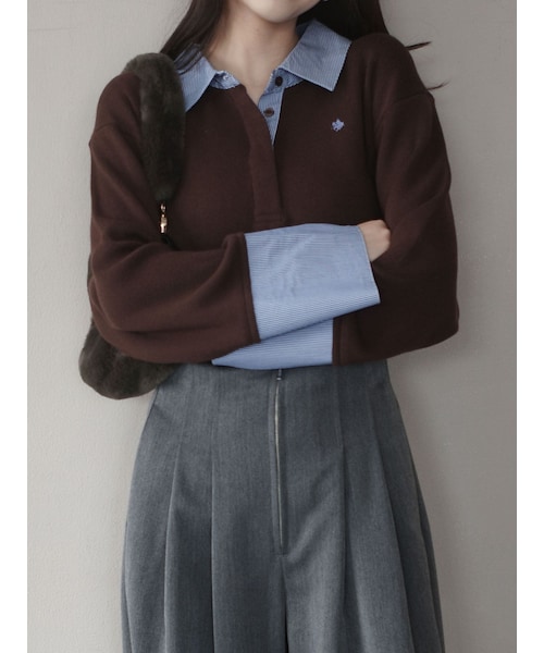 LAGUNAMOON（ラグナムーン）の「【POLO BCSコラボ】シャツカラーカフス