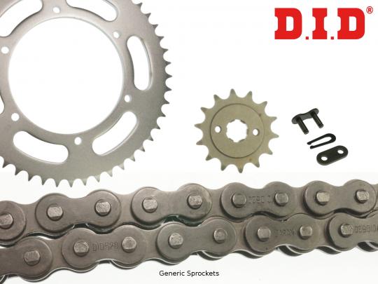 DID Standard Chain and Pattern Sprocket Kit | Kawasaki KXF 250