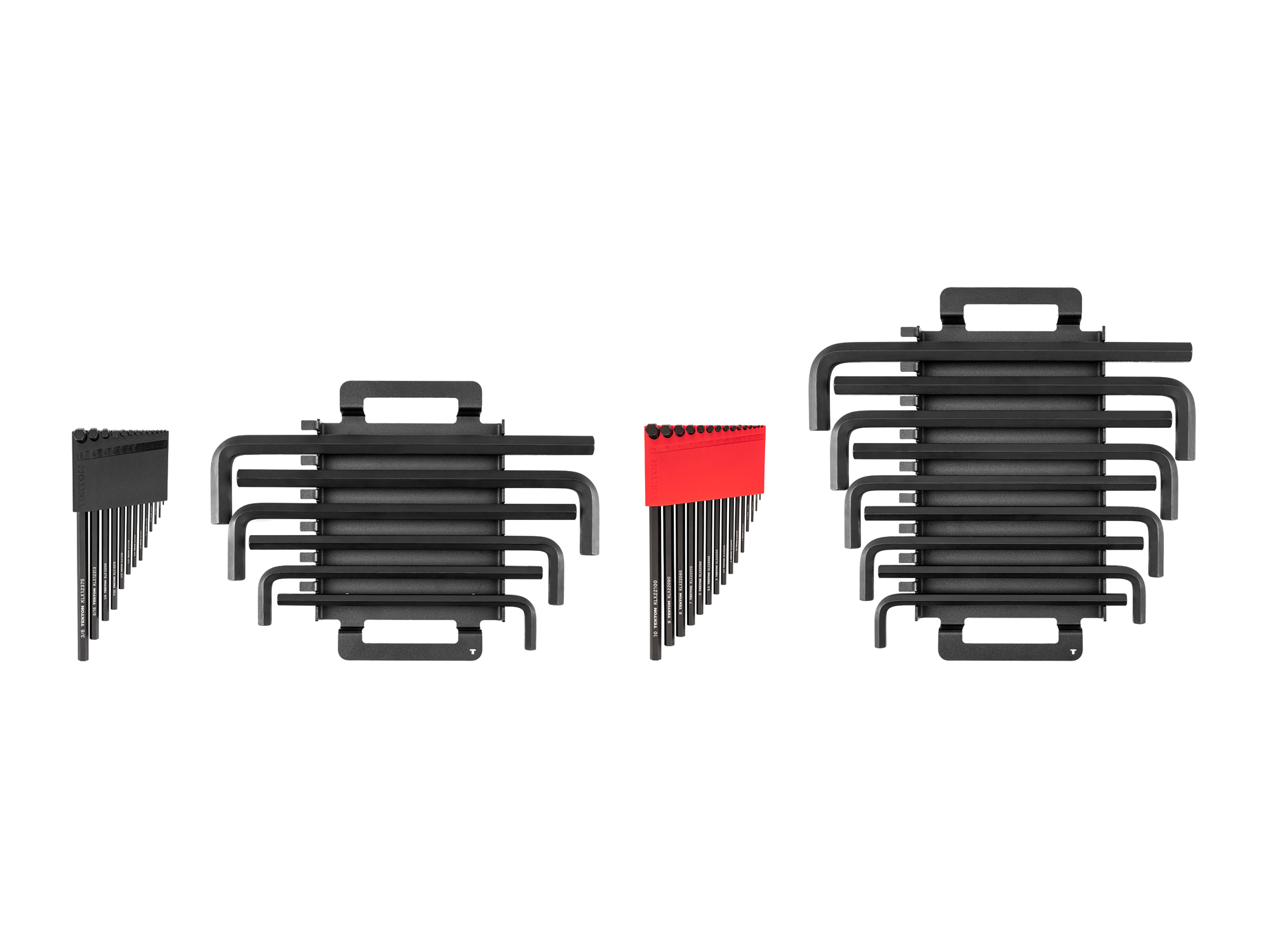 Flat End Hex L-Key Set with Holder and Rack (43-Piece) | TEKTON