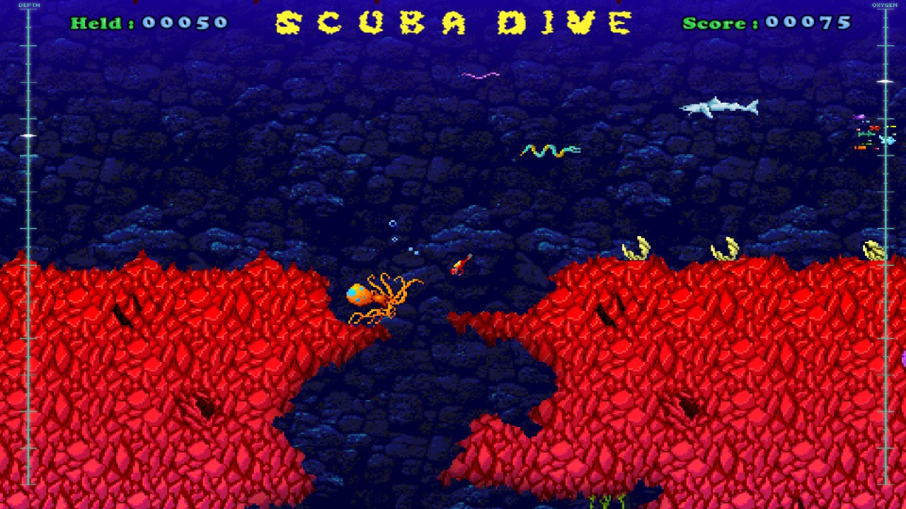 ZX Spectrum Classic 'Scuba Dive' Gets Surprising New PC Fan Remake