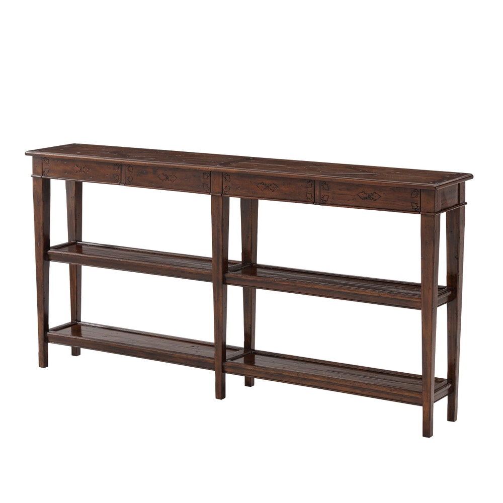 Theodore Alexander Furniture CB53002 Living Room Village Console Table