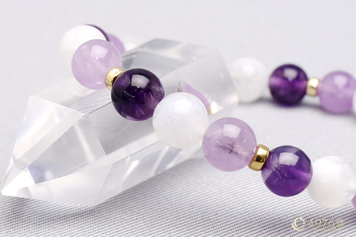 アメジスト・ラベンダーアメジスト・ブルームーンストーン