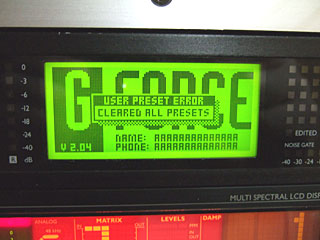 t.c.electronic G-FORCE 内臓電池交換 | 田中康治オフィシャルブログ