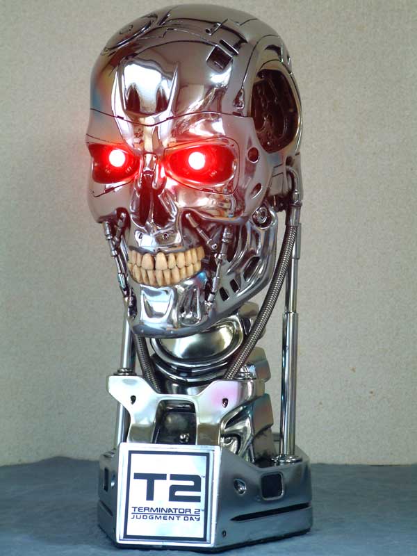 1/1ターミネーター2 T-800 エンドスケルトン ライフサイズ バスト