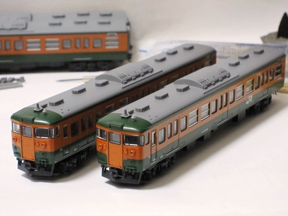 KATO 115系1000番台 湘南色 高崎車両センター ディテールアップ工事