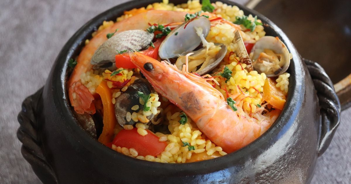 パエリア by 三鈴陶器 【クックパッド】 簡単おいしいみんなのレシピが