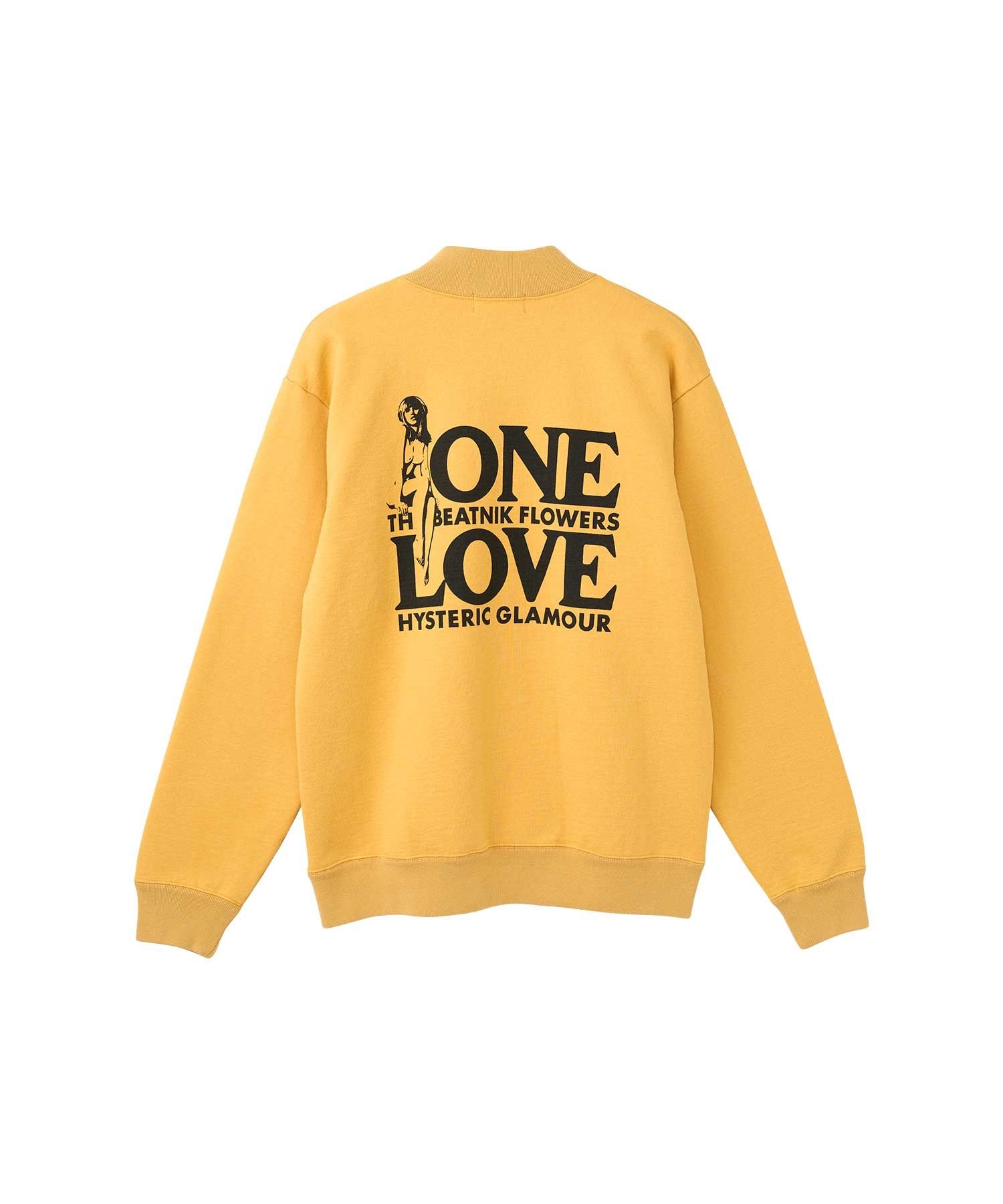 ONE LOVE スウェット|HYSTERIC GLAMOUR MEN | HYSTERIC GLAMOUR ONLINE