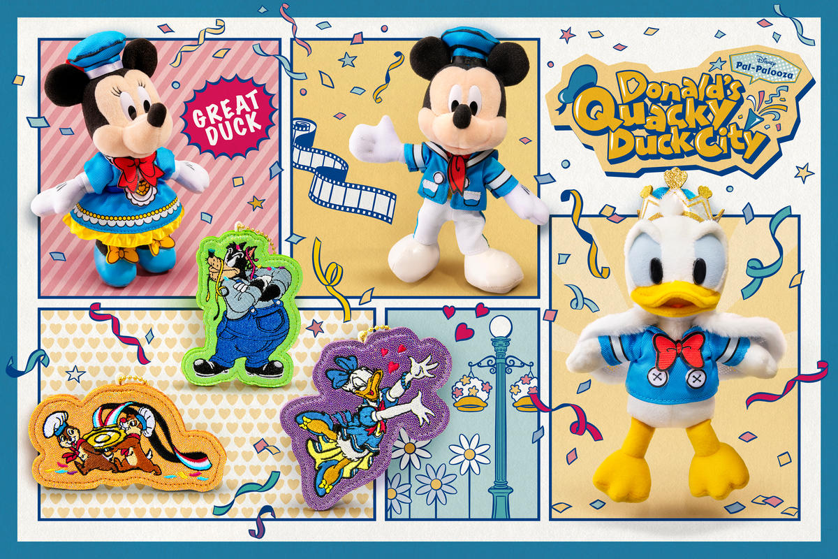 東京ディズニーランド】「ドナルドのクワッキー・ダックシティ」グッズ