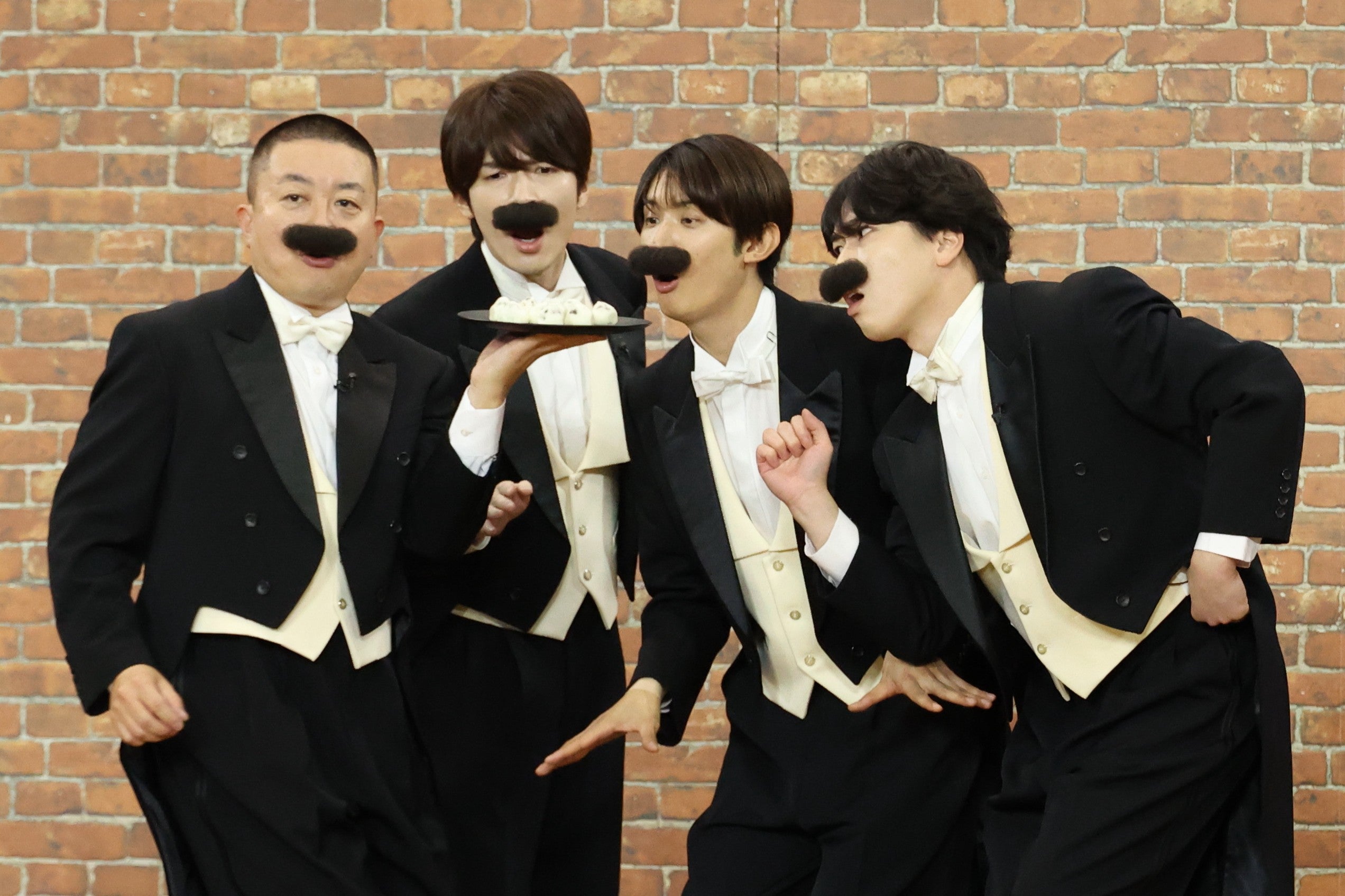 Snow Man深澤辰哉・向井康二・宮舘涼太、ヒゲダンス挑戦 亀梨和也と