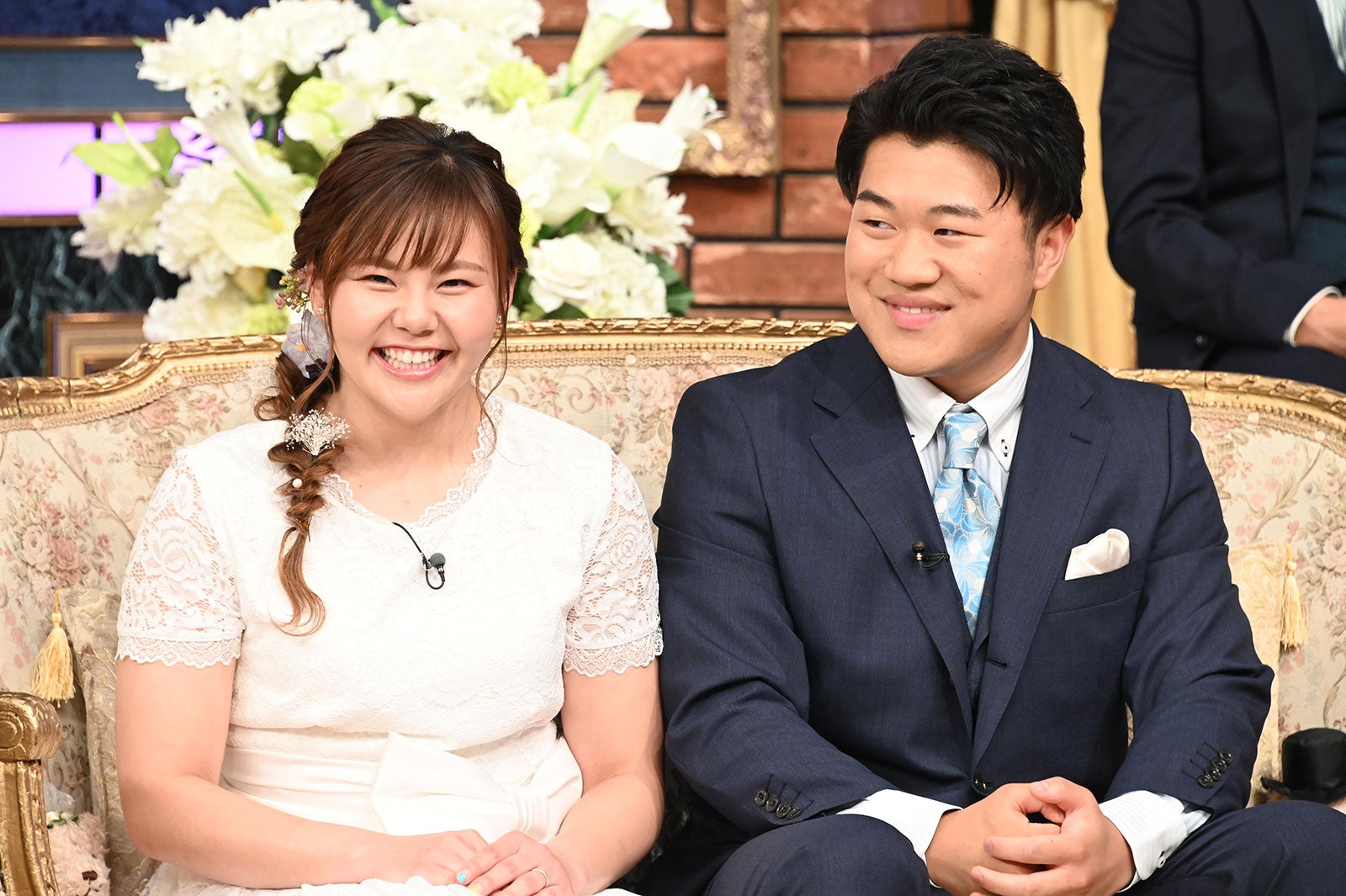 佐々木健之介＆門倉凛、結婚後初テレビ出演 “新生”健介＆北斗