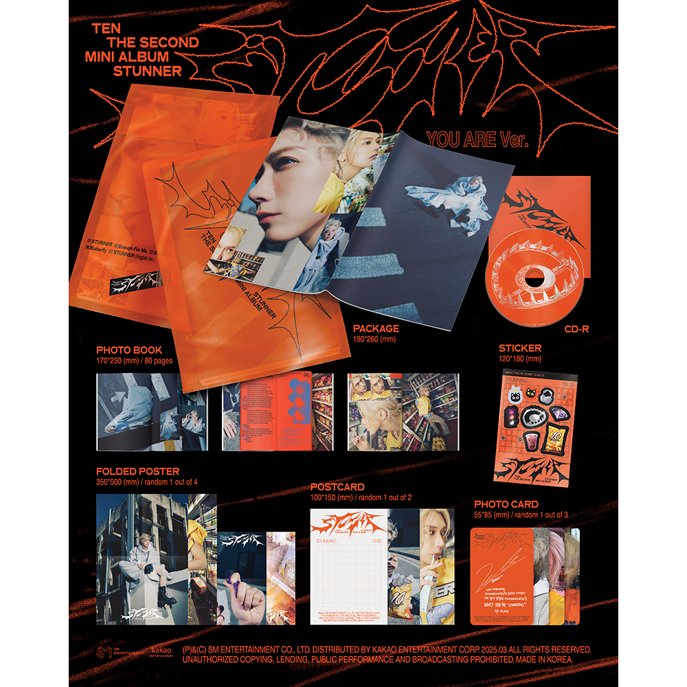 2025.3.24 On Sale TEN The 2nd Mini Album 「STUNNER」｜mu-mo SHOP