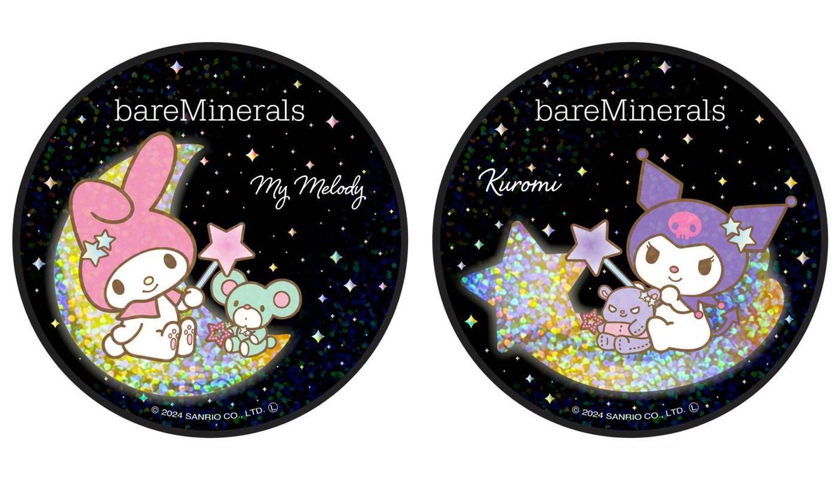 マイメロディ・クロミ×【ベアミネラル】コラボレーション再び！ 肌映え