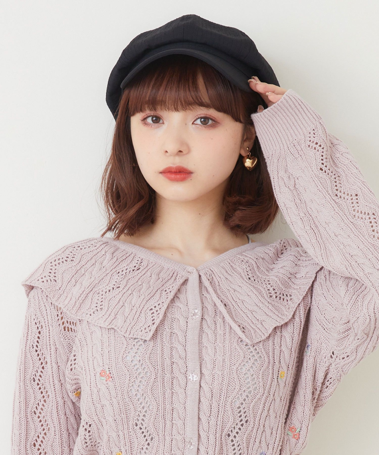 ボリュームキャスケット|ems excite | RETRO GIRL ONLINE STORE レトロ