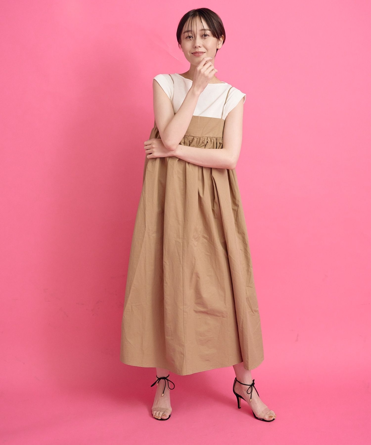 ギャザーキャミOP|Kari & lili | RETRO GIRL ONLINE STORE レトロ