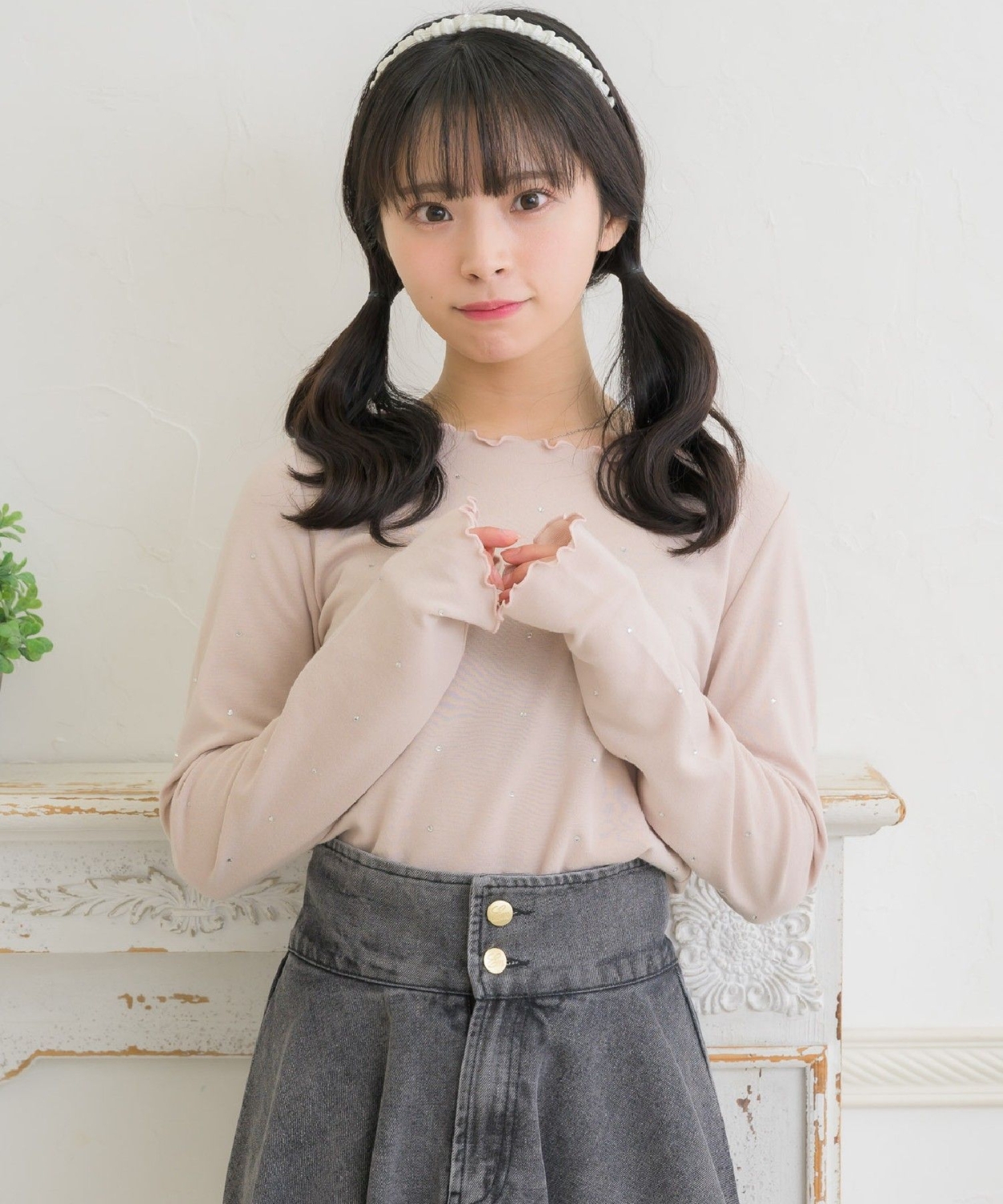 ビジュー付きCT|ems excite | RETRO GIRL ONLINE STORE レトロガール