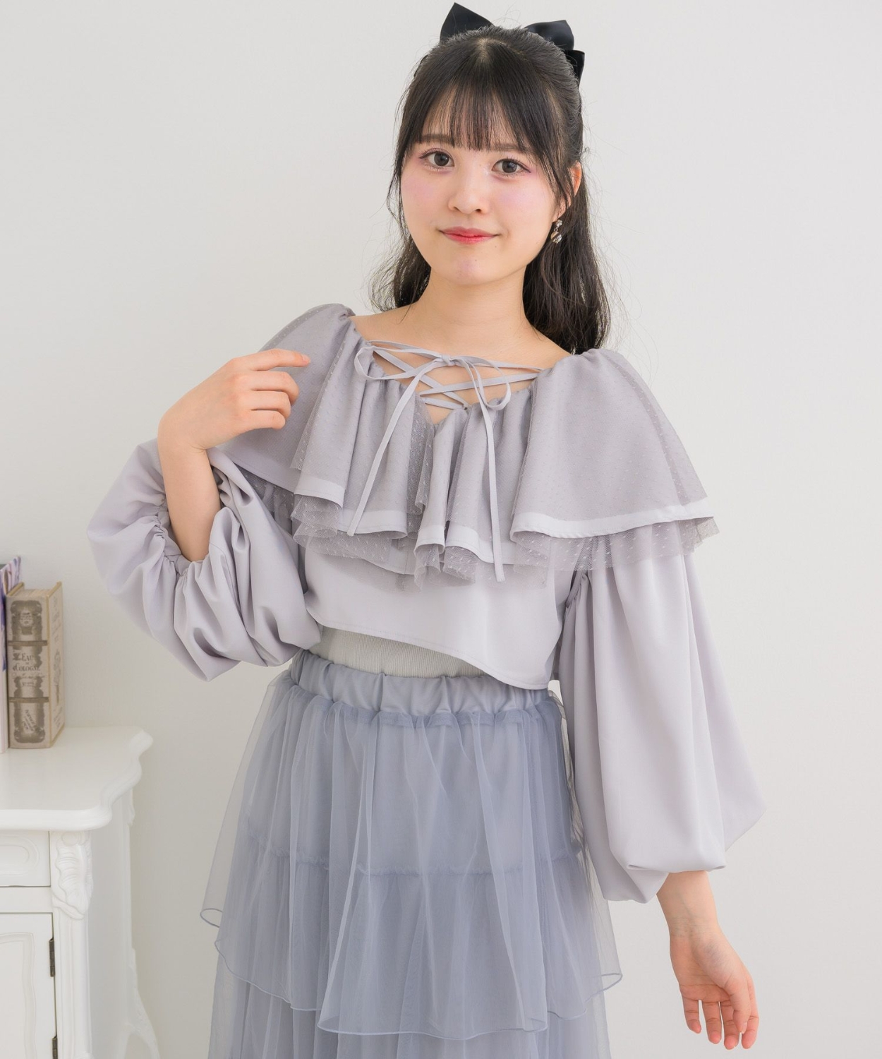 マルチウェイフリルボレロSET|ems excite | RETRO GIRL ONLINE STORE