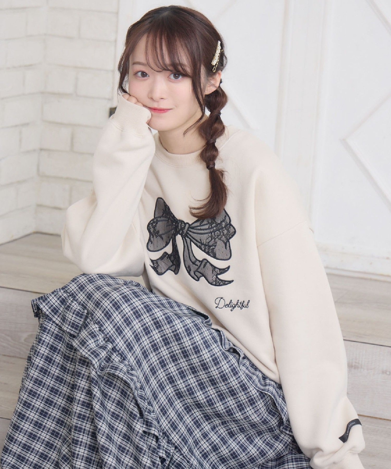 レースリボントレーナー|ems excite | RETRO GIRL ONLINE STORE レトロ