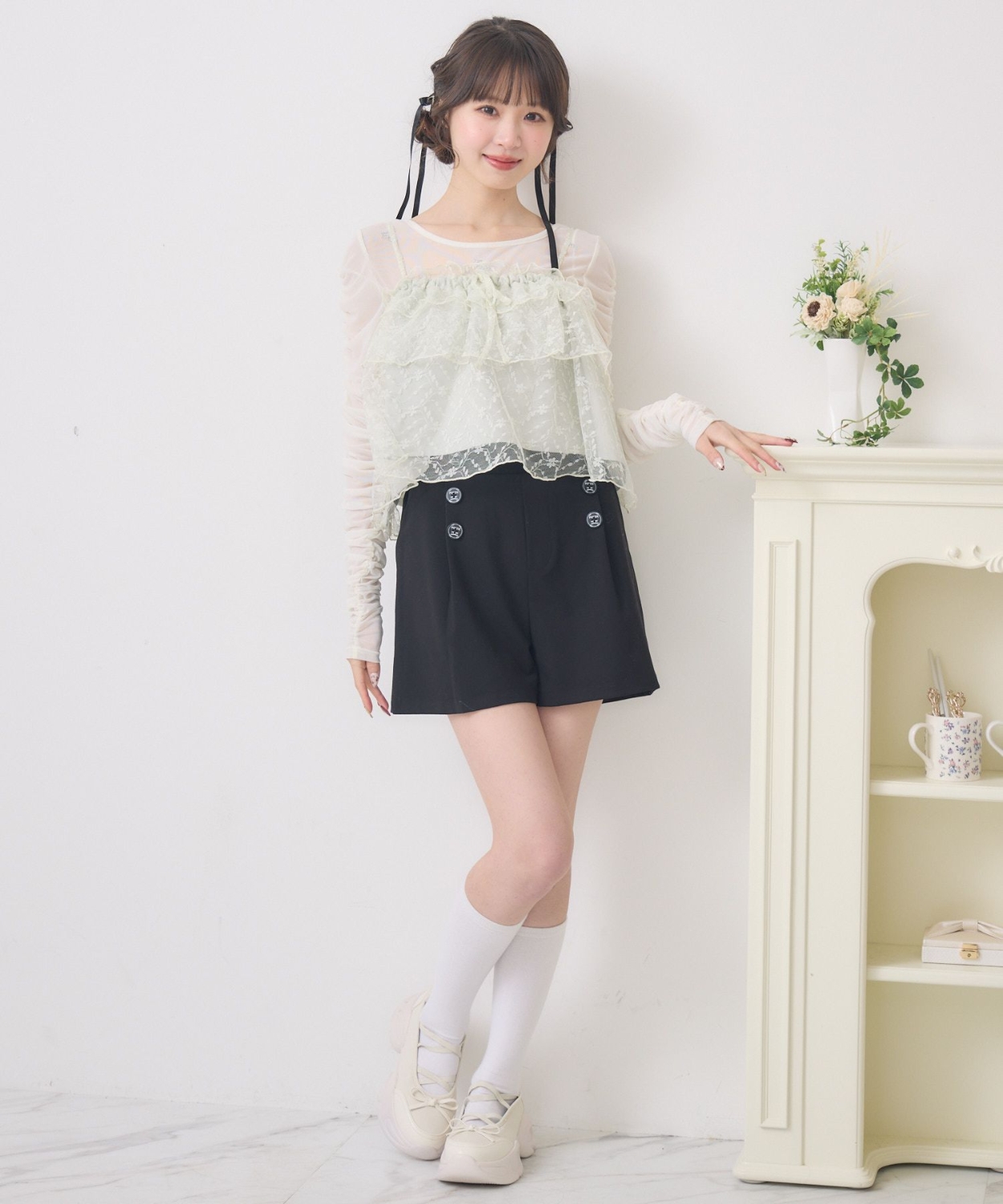 キラキラインナー＆ビスチェSET|ems excite | RETRO GIRL ONLINE STORE