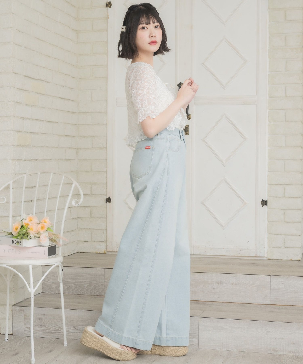 セットアイテム】レースボレロキャミSET|ems excite | RETRO GIRL