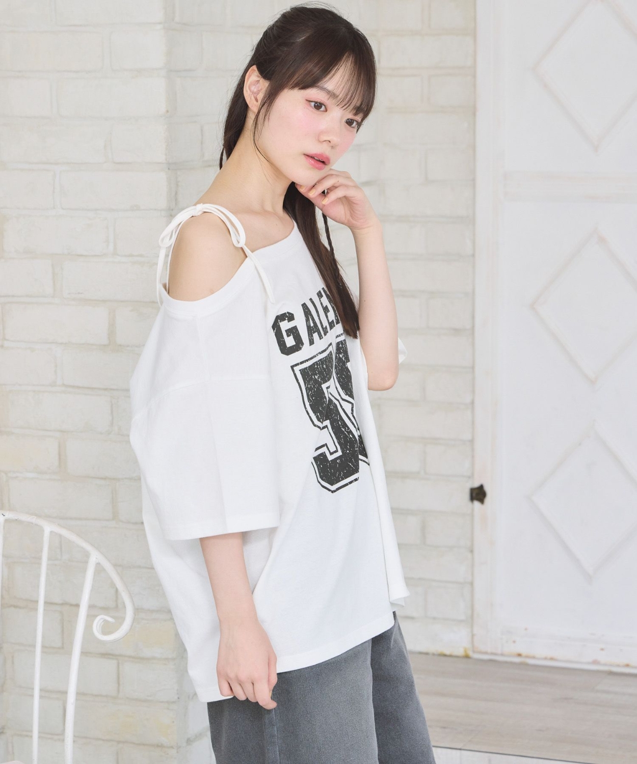ワンショルBIGTEE|ems excite | RETRO GIRL ONLINE STORE レトロガール
