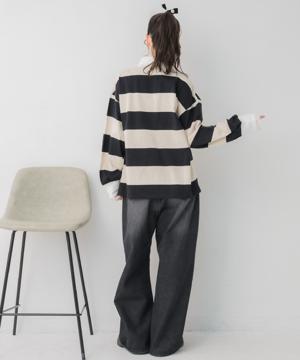 レース付きラガーSH|ems excite | RETRO GIRL ONLINE STORE レトロ