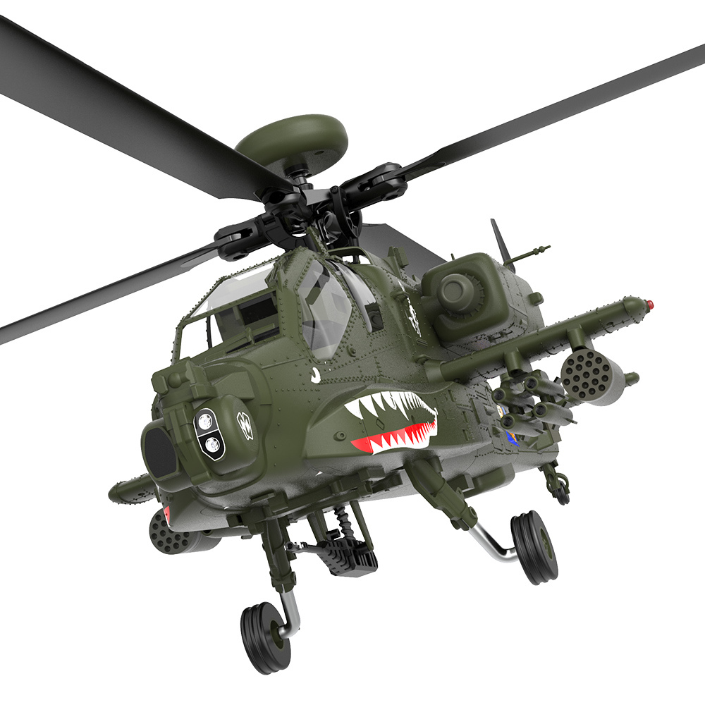 YuXiang F11 Apache AH-64 3D/6G 6-Axis Gyro RC Helicopter