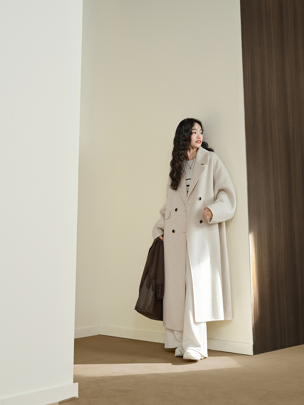 ダブルブレストウールコート – KUOSE.com